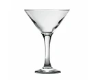 6x Martini Cocktail Drinking Party Glasses In Gift Box 175ml
