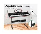Alpha 61 Keys Electronic Piano Keyboard LED Electric Holder Music Stand Adaptor