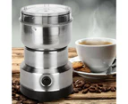 Electric Coffee Grinder Grinding Milling Spice Matte Stainless Steel Blender