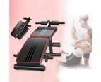 Foldable Adjustable Sit Up Abdominal Bench Ab Exercise Fitness Press Weight Gym