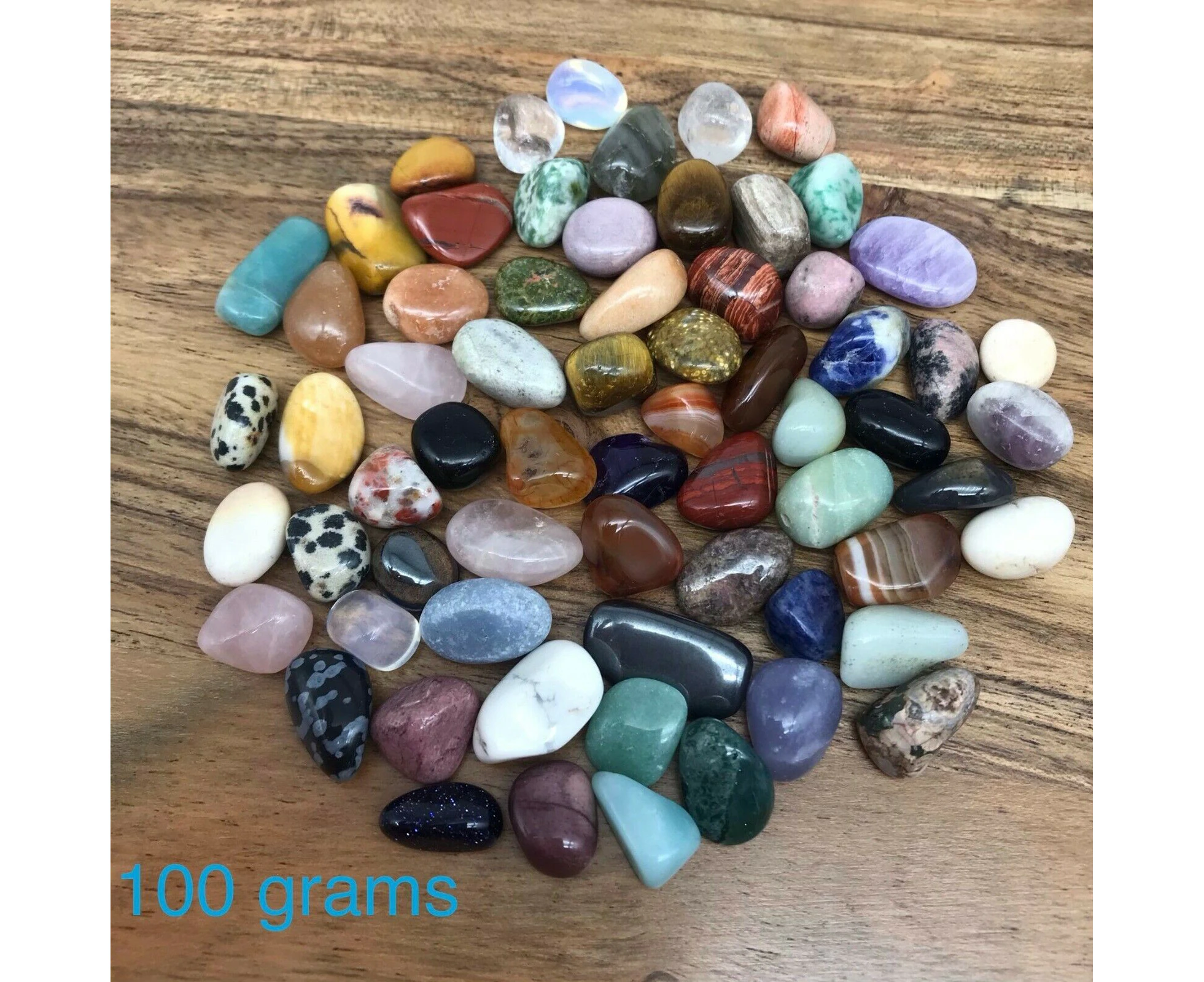 Fairy Garden Mini Crystals & Gemstones 100 Grams to 1 Kilo - 100 Grams