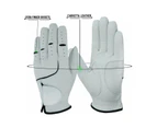 Full Cabretta Leather Golf Gloves Mens Great Quality StableGrip Left Hand