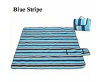 Extra 3-Layers Soft Picnic Blanket Rug Waterproof Folding Mat Camping Beach 2x2m - Floral