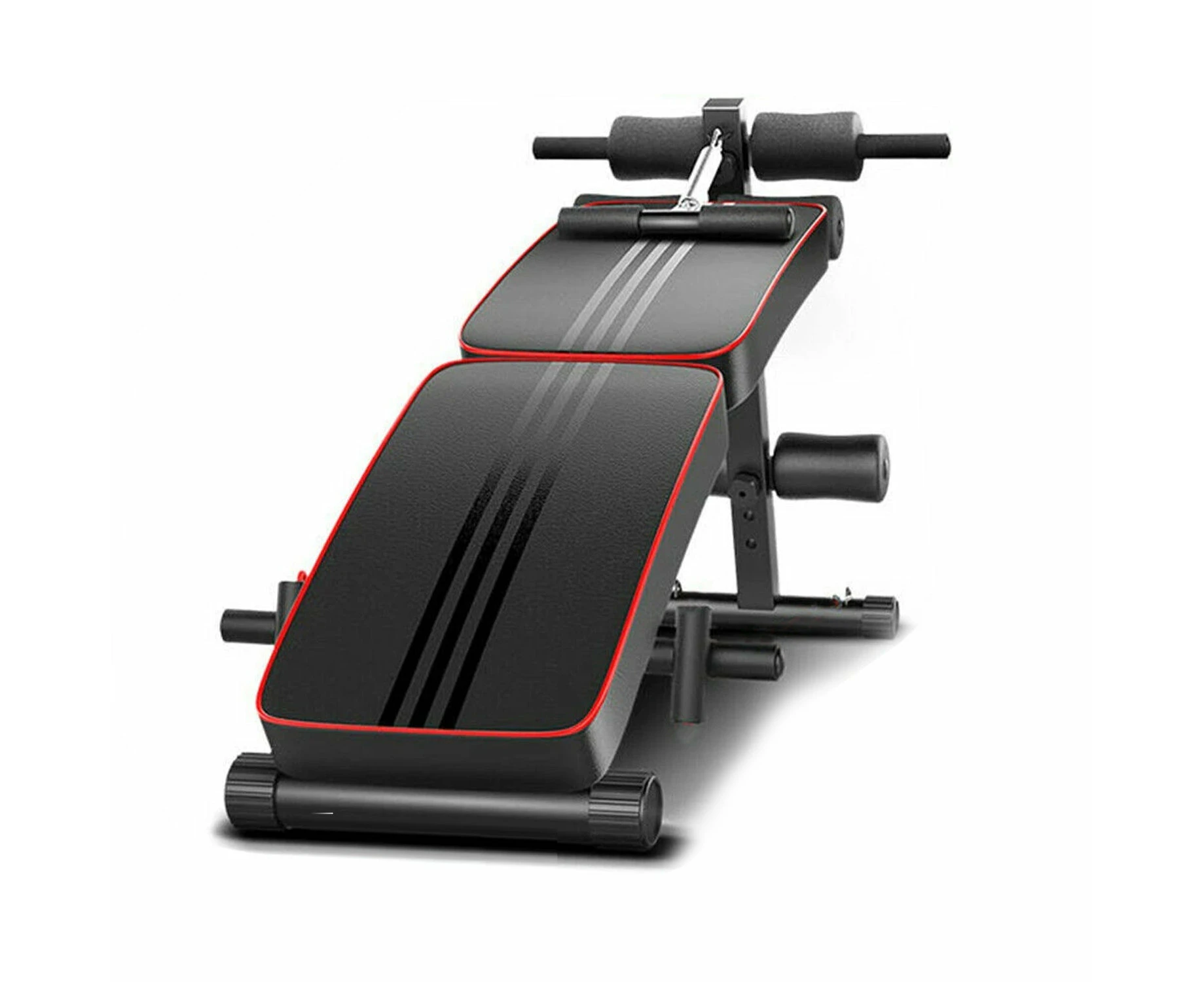 Foldable Adjustable Sit Up Abdominal Bench Ab Exercise Fitness Press Weight Gym