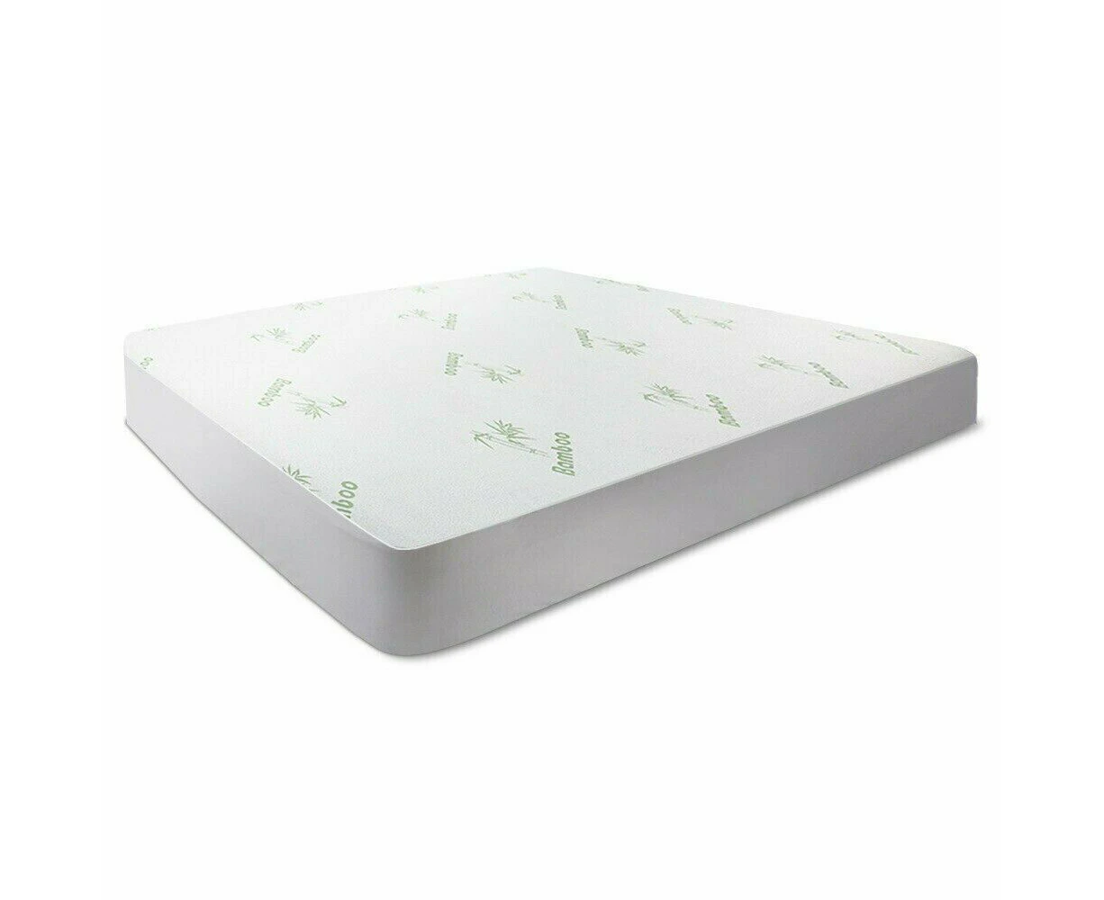 Luxury Bamboo Mattress Bed Matress Protector Waterproof Single King Queen Double