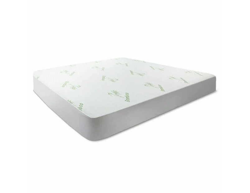 Luxury Bamboo Mattress Bed Matress Protector Waterproof Single King Queen Double