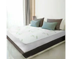 Luxury Bamboo Mattress Bed Matress Protector Waterproof Single King Queen Double