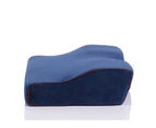 Navy Memory Foam Neck Pillow Cushion