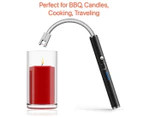 Plasma ARC Flameless USB Lighter BBQ Windproof Kitchen Candle Rechargeable