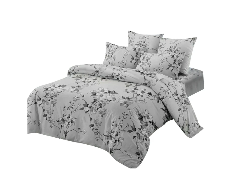 Soft Quilt Duvet Doona Cover Set Bedding Pillowcase