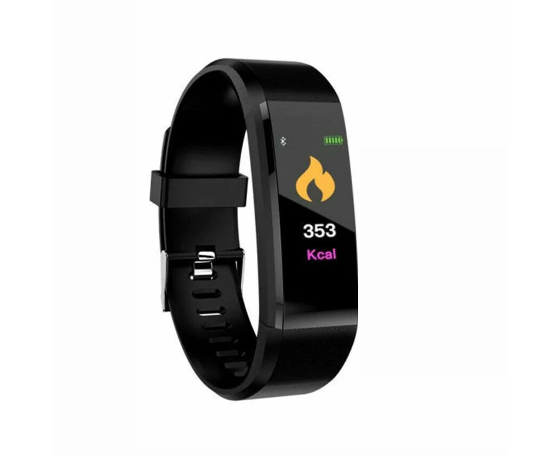 Smart Watch Fitness Activity Sport Tracker Monitor Bracelet Pedometer - Black