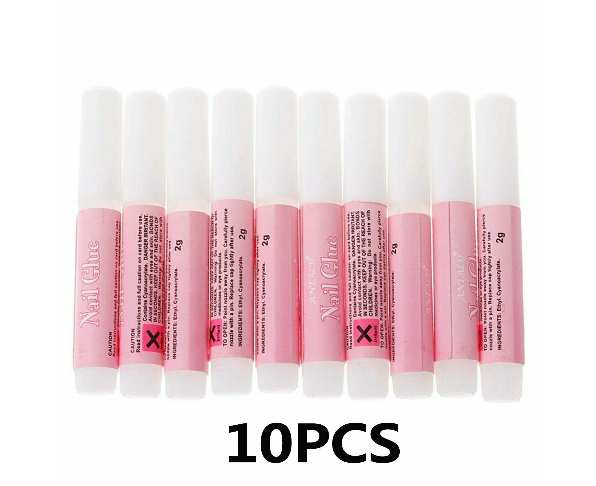 Strong Nail Glue Adhesive For Fake Nail Set Nail Tips Acrylic Nails 2g Each