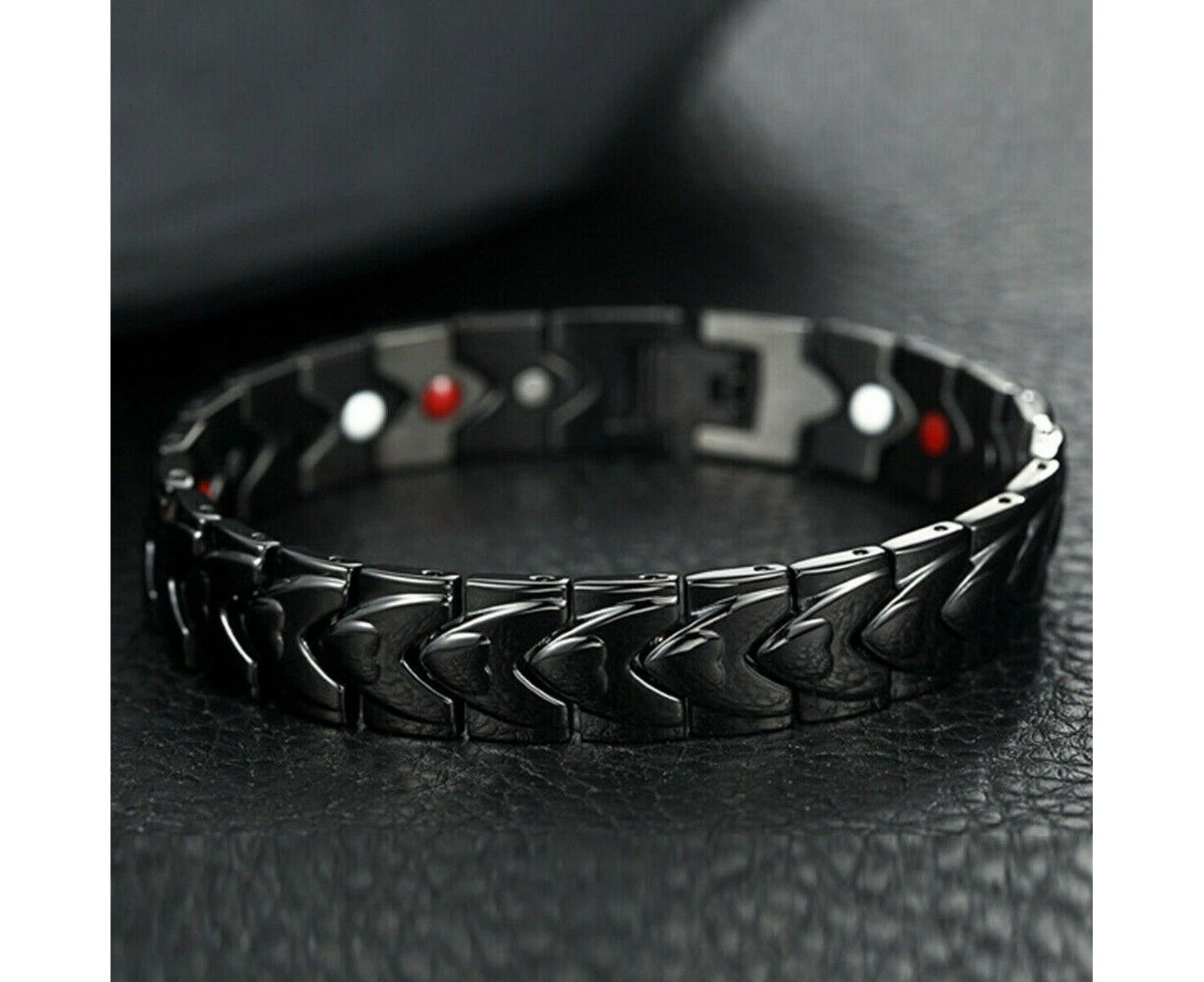 Titanium Strong Magnetic Bracelet - Black