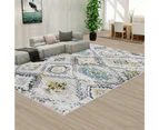 Style Pattern Grey Creamy Floor Area Abstract Rug Modern Large Carpet