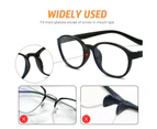 Set of 6 Pairs Silicone Nose Pads Anti Slip Stick On for Eye Glasses