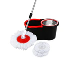 Spin Mop and Bucket Set  Multi-colour - Purple Mop Bucket