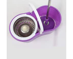 Spin Mop and Bucket Set  Multi-colour - Purple Mop Bucket