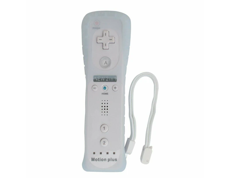 Wiimote Built in Motion Plus Inside Remote Controller For Nintendo wii 5 Colours - White