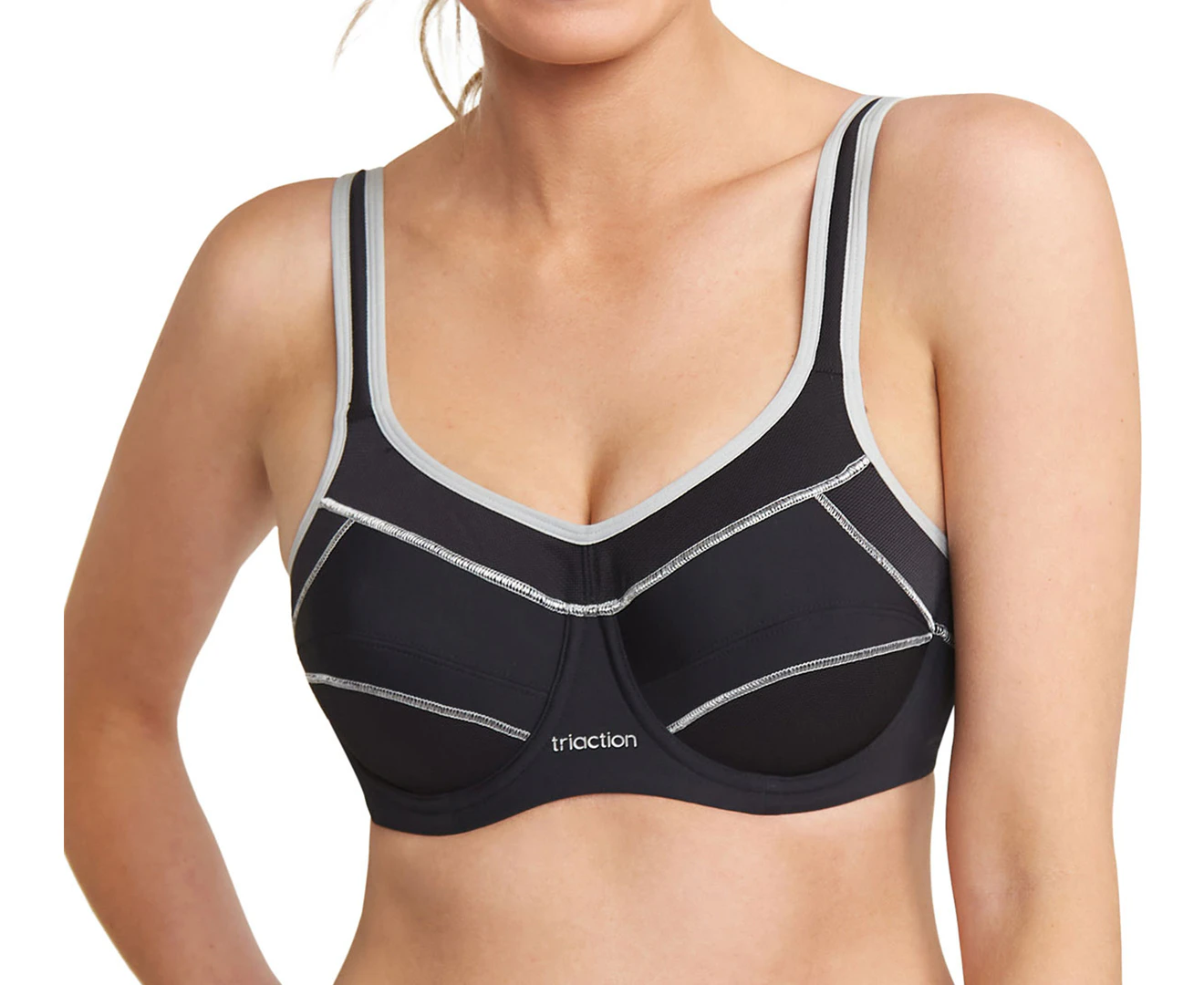 Triumph Women's Triaction Performance Sports Bra - Black