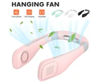 3 Level Electric Air Conditioner USB Portable Hanging Neck Fan Cooling Cooler - White