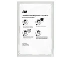 3M P2 Respirator Disposable Face Masks 25-Pack - White