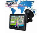 5'' Car Navigation GPS Navigator System Sat Nav Lifetime Map Speedcam Map