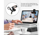 USB Webcam Full HD Web Camera Cam with Microphone for PC Computer Laptop Desktop