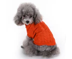 Dog Pet Warm Sweater Jumper Winter Knitwear Jacket Coat Puppy Clothes Soft