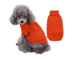 Dog Pet Warm Sweater Jumper Winter Knitwear Jacket Coat Puppy Clothes Soft