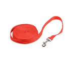 RED Long Nylon Dog Puppy Pet Training Obedience Recall Lead Leash Track