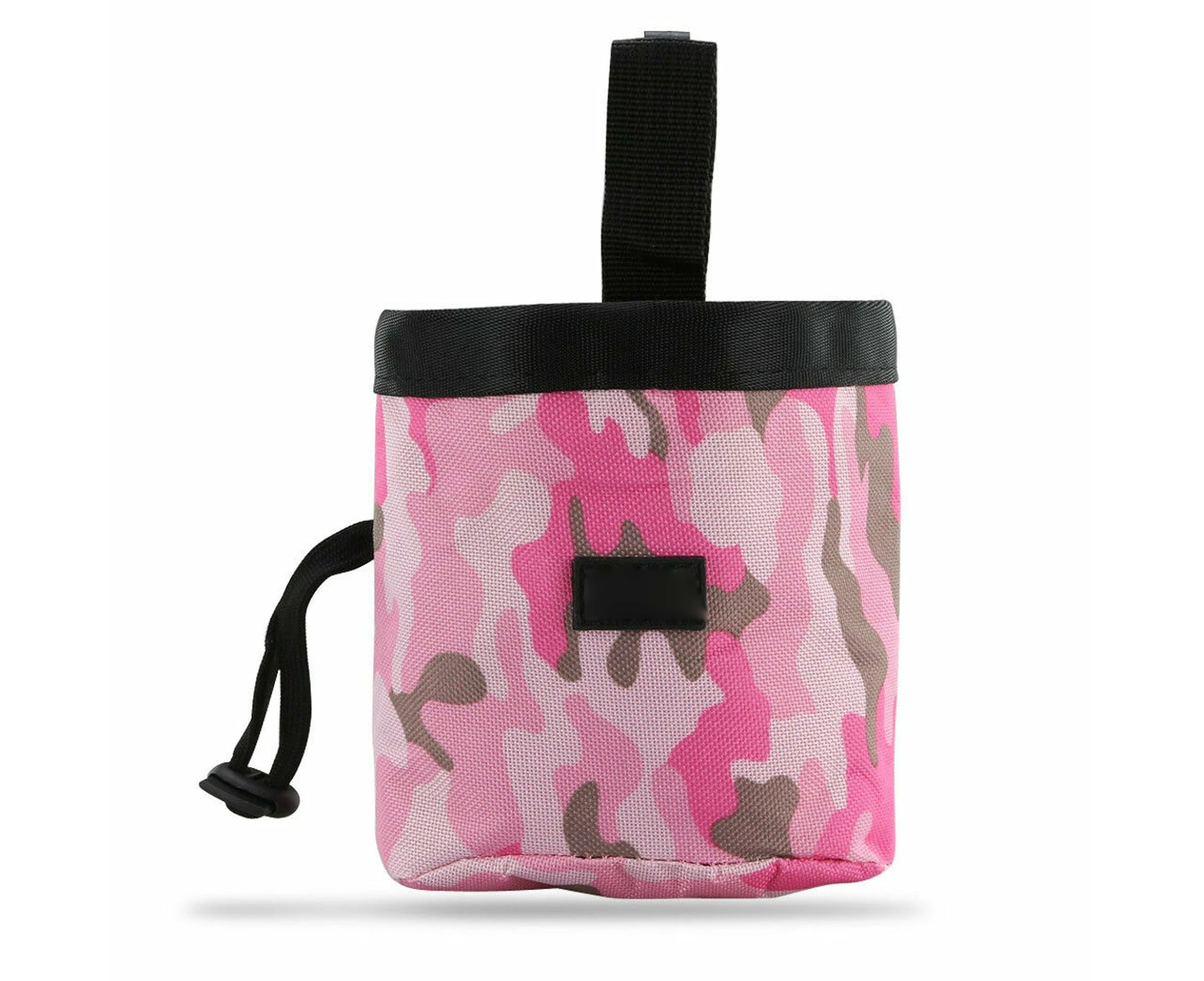 Puppy Pet Dog Obedience Training Treat Bag Feed Pouch - Pink