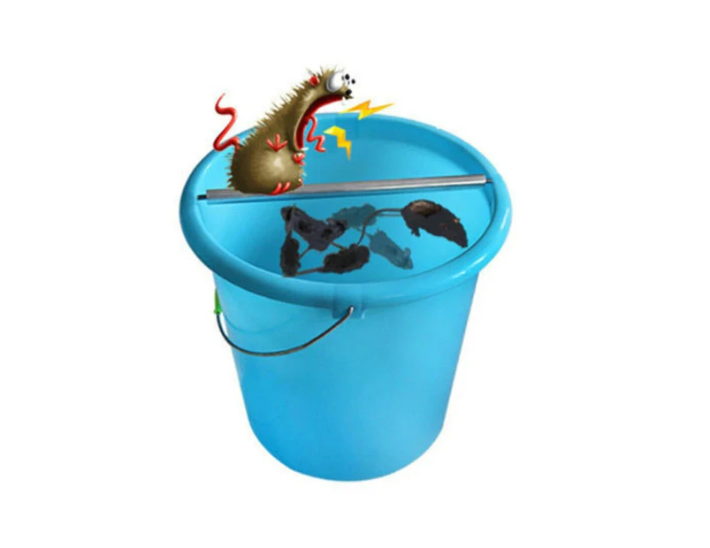 Walk The Plank Mouse Trap Roller Catch Mice Auto Reset Bucket Trap
