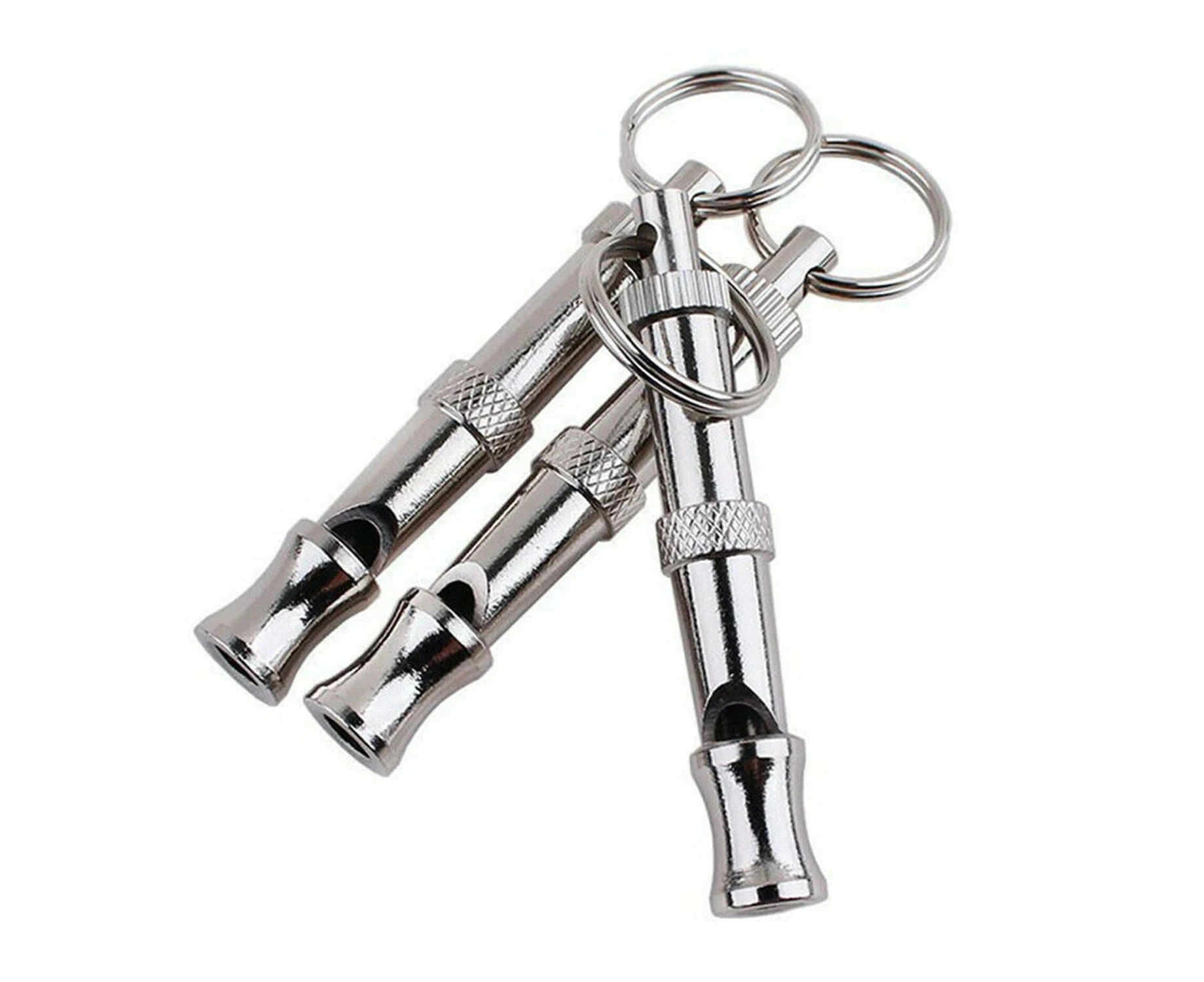 Dog Pet Puppy Training Obedience Stainless Whistle Adjustable Pitch Exercise