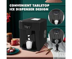 Advwin 2 in 1 Countertop Ice Maker Water Dispenser Home Commercial Ice Cube Machine Black