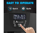 Advwin 2 in 1 Countertop Ice Maker Water Dispenser Home Commercial Ice Cube Machine Black