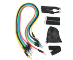 13 PCS Resistance Bands Set Yoga Pilates ABS Exercise Fitness Tube Training Band