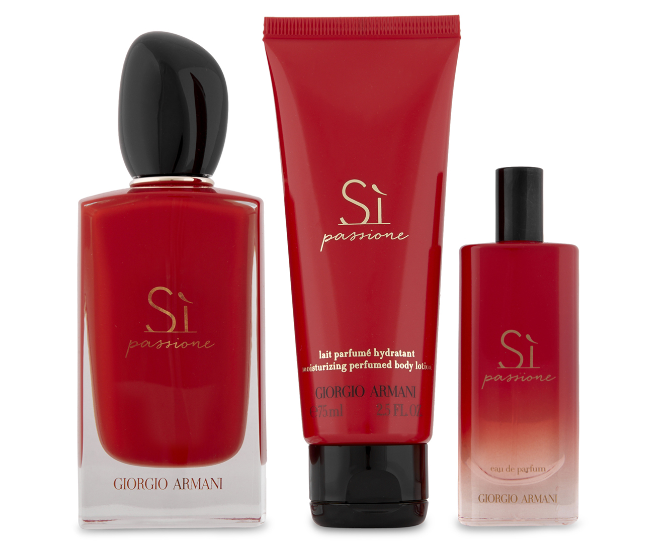 Giorgio Armani Si Passione For Women 3-Piece Perfume Gift Set 