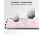 [3 Pack] ZUSLAB iPhone 13 Tempered Glass Screen Protector Film for Apple (6.1") - Clear