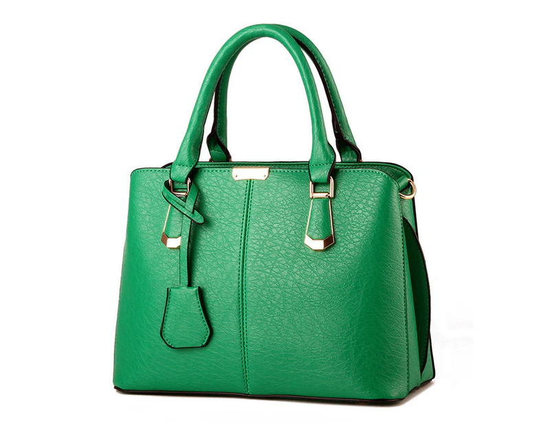 Nevenka Womens Fashion Handbags Top Handle High Capacity Tote-Green