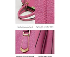 Nevenka Womens Fashion Handbags Top Handle High Capacity Tote-RoseRed