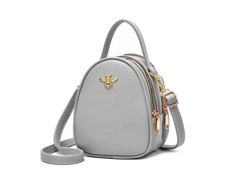 Nevenka Small Crossbody Bags Stylish Ladies Handbags Wallet-Grey