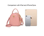 Nevenka Small Crossbody Bags Stylish Ladies Handbags Wallet-Pink