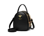 Nevenka Small Crossbody Bags Stylish Ladies Handbags Wallet-Black