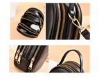 Nevenka Small Crossbody Bags Stylish Ladies Handbags Wallet-Black