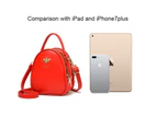 Nevenka Small Crossbody Bags Stylish Ladies Handbags Wallet-Red