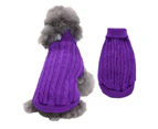 Dog Pet Warm Sweater Jumper Winter Knitwear Jacket Coat Puppy Clothes Soft