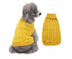 Dog Pet Warm Sweater Jumper Winter Knitwear Jacket Coat Puppy Clothes Soft