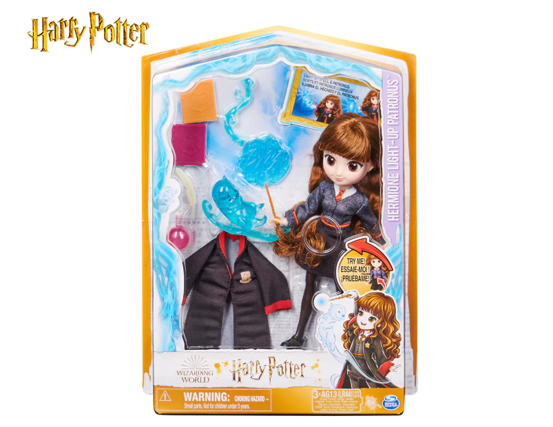 Harry Potter Wizarding World Hermione Light-Up Patronus Doll