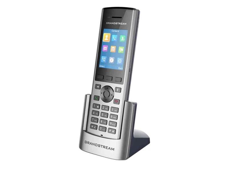 Grandstream DP730 Cordless High-Tier DECT Handset 240x320 Colour LCD 3 Programmable Soft Keys 40hrs Talk Time & 500hrs Standby Time