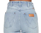 Wrangler Women's Hi Pins Skinny Jean / Denim Pants - Solis Fade